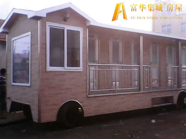 拖掛式移動(dòng)廁所 拖車(chē)環(huán)保廁所制造